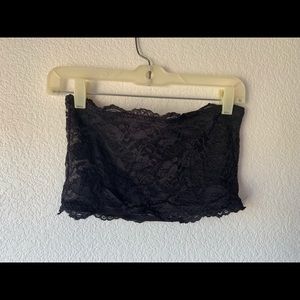 Black Lace Bandeau